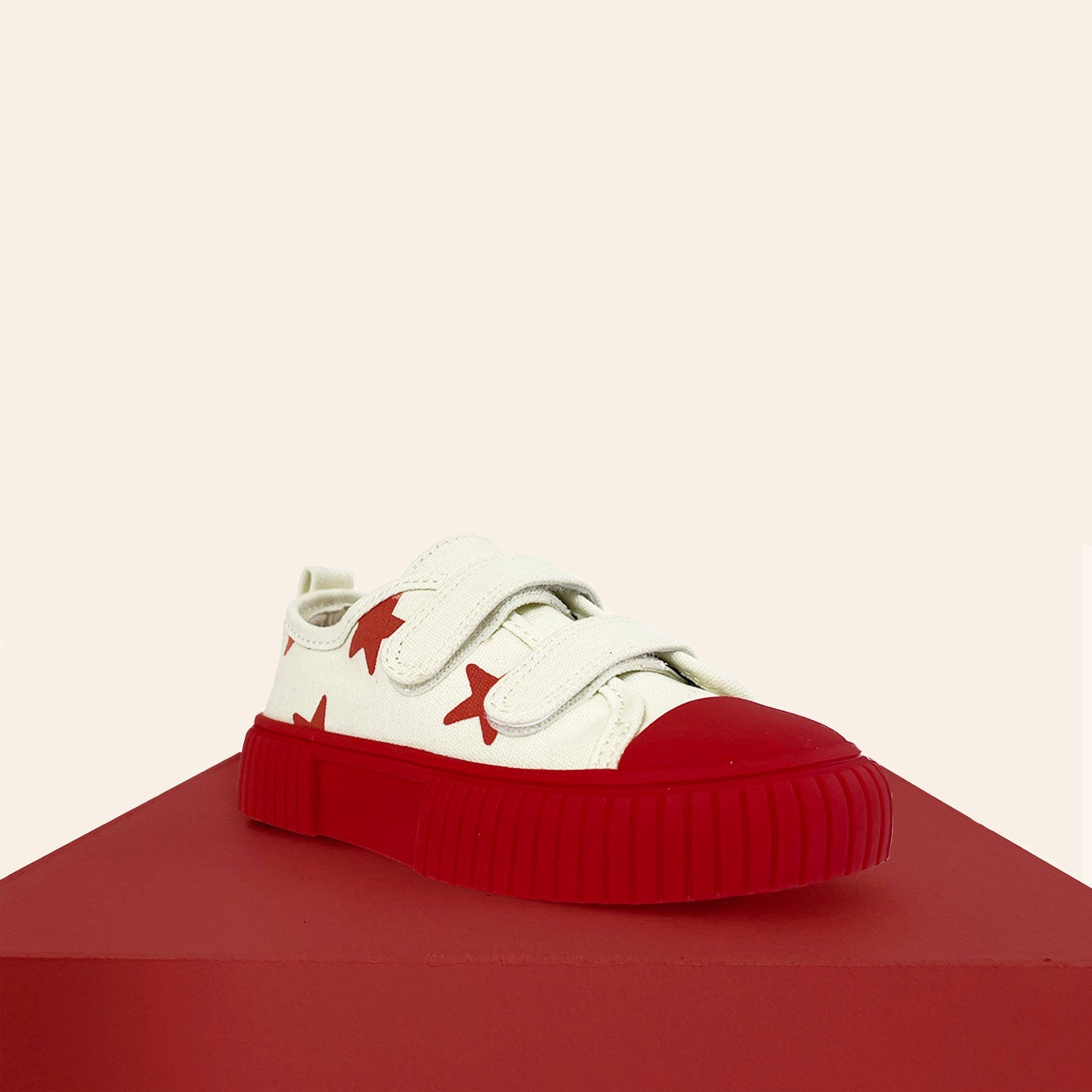 By Billie X Piccolini Low Top Sneaker | Red Star