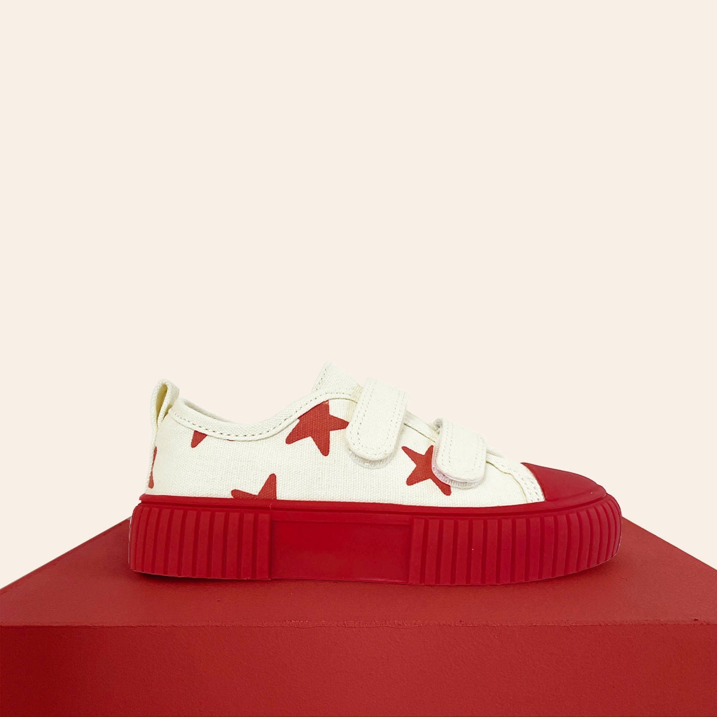 By Billie X Piccolini Low Top Sneaker | Red Star